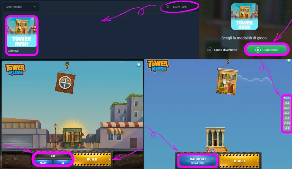 Giocare Tower Rush